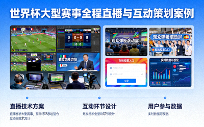 世界杯大型赛事全程直播与互动策划案例展示